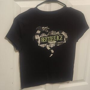 Beetlejuice XS Black T-Shirt